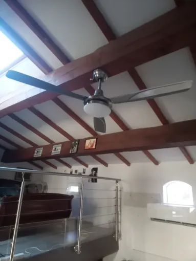 Installation d'un destratificateur d'air à st pierre la mer, Narbonne, CLIM ELEC SERVICE