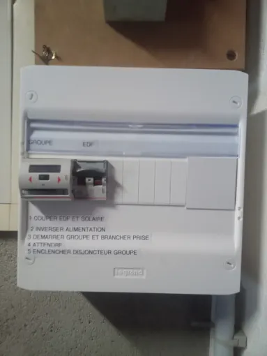 Installation d'un inverseur de source à Salles d'Aude, Narbonne, CLIM ELEC SERVICE