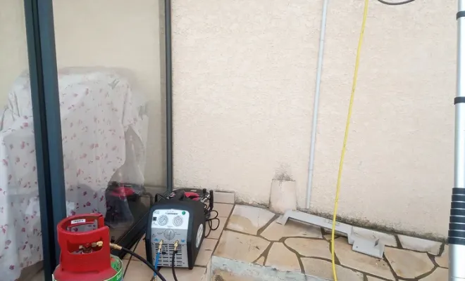 Remplacement d'une climatisation bi split défectueuse à Saint-Pierre-la-Mer, Narbonne, CLIM ELEC SERVICE